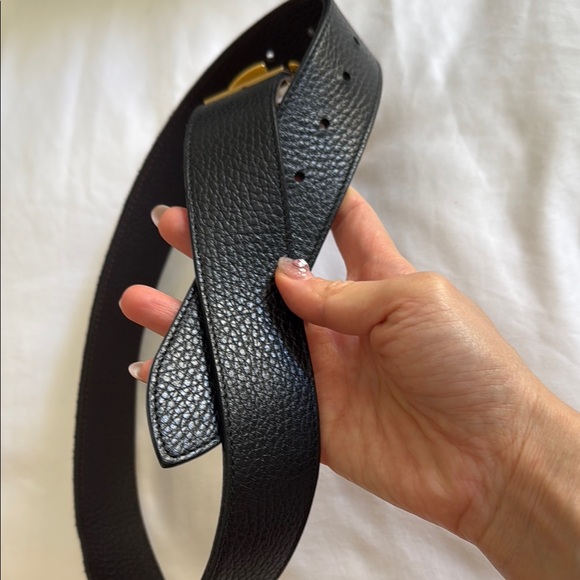 Gucci logo belt gold tone main image 5